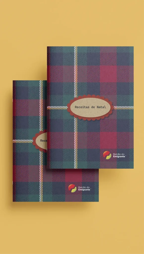 Ebook receitas Natal Capa Balcao do Emigrante