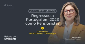 direto regressou a portugal em 2023 como pensionista