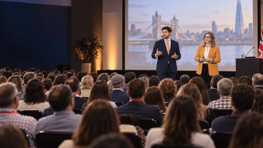 Evento para portugueses em Londres, 3 de outubro de 2026