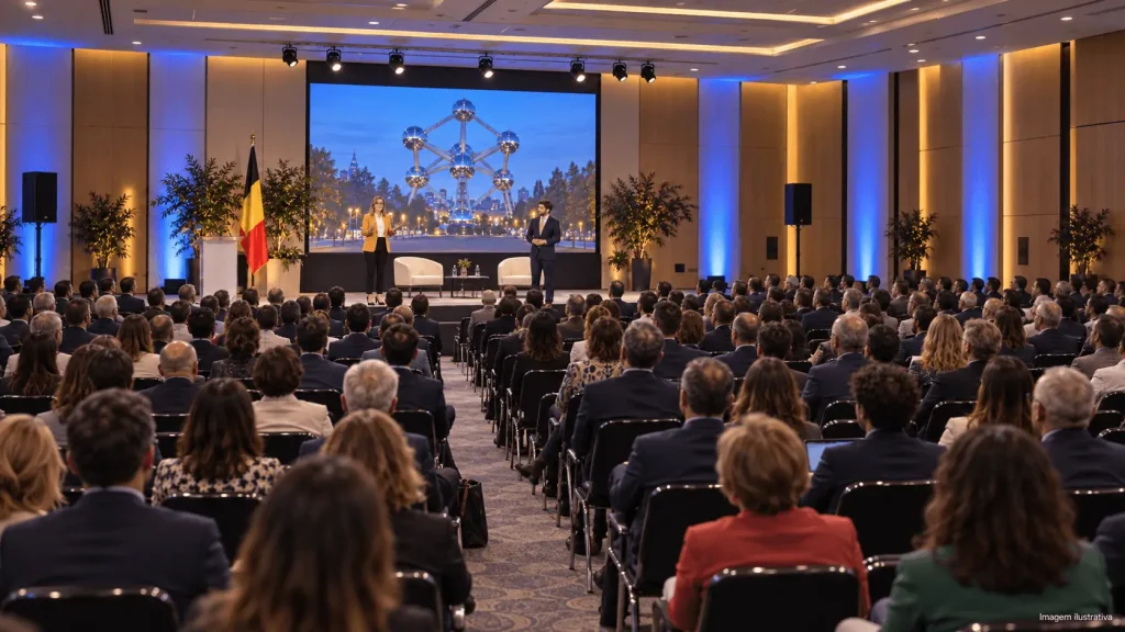 evento presencial em bruxelas